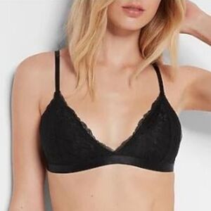 NWT, Express • Sexy Black Lace Bralette, Size Small